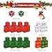 FIGURESLAB 62PCS Christmas Themed MTG Dice Set with Stocking MTG Dice Counters Bulk Ability Keywords Token Plus 1 Shield Life Counter Keyword Buff Tokens Dice for TCG CCG Cards Gaming Accessories - Image 4