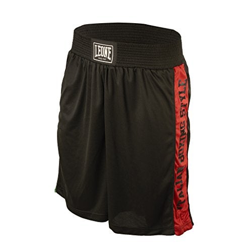 LEONE 1947 UnisexAdults Knee Length Regular fit Boxing Shorts Black M - Image 1