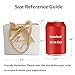 TKSBAG 50 Pack Small Thank You Gift Bags with Handles 55x 25x47 Mini White Gift Bags Bulk for Baby Shower Birthday Wedding Party Favors - Image 4