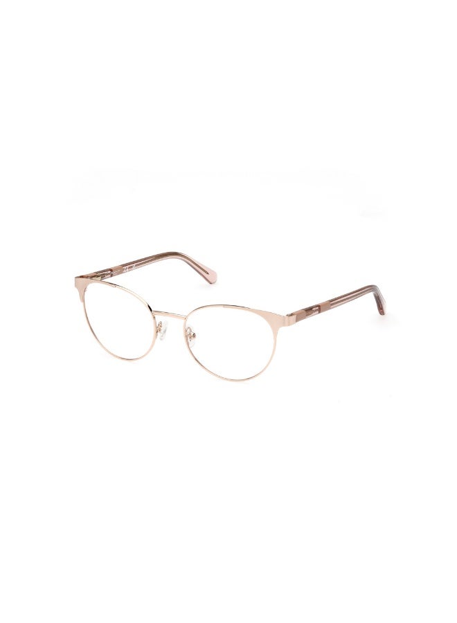 GANT Ga4152 Cat Metal Frames For Women Size 51, Shiny Rose Gold - Image 1