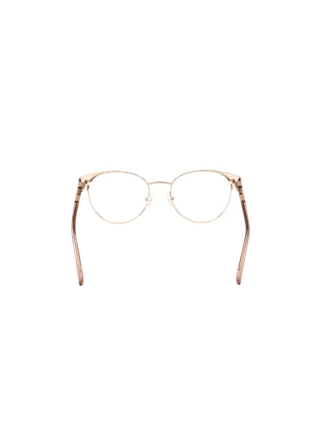 GANT Ga4152 Cat Metal Frames For Women Size 51, Shiny Rose Gold - Image 4