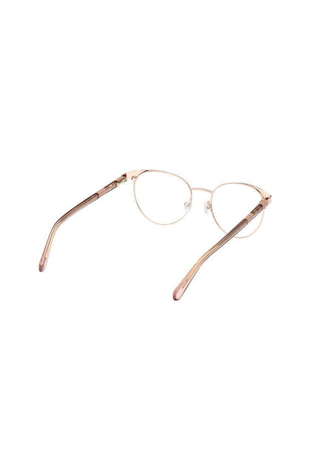GANT Ga4152 Cat Metal Frames For Women Size 51, Shiny Rose Gold - Image 5