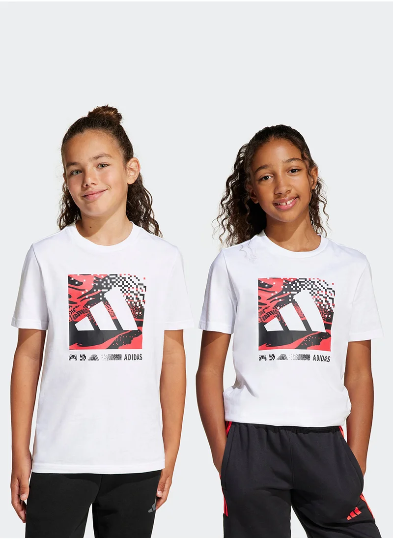 Adidas Youth Camo Graphic T-Shirt