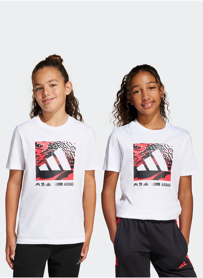 Adidas Youth Camo Graphic T-Shirt  - Image 2