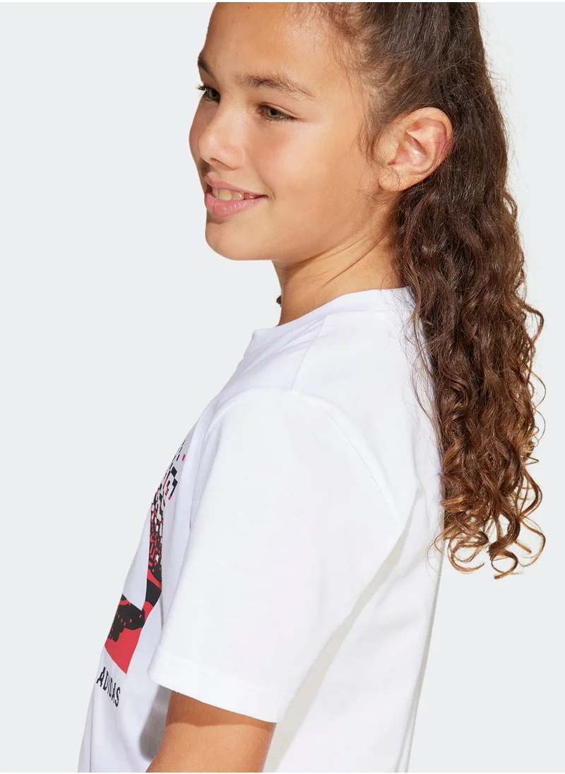 Adidas Youth Camo Graphic T-Shirt