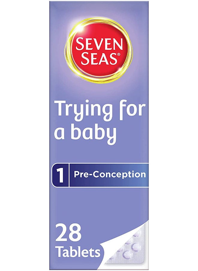 Seven Seas - Seven Seas Trying for a baby Pre-Conception - For Women - 28 Tablets - Image 1