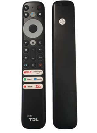 جهاز التحكم عن بعد RC902V لتلفزيون TCL Android TV Mini-LED QLED 4K UHD Smart TV مع Netflix وPrime Video وYouTube وGuard وMedia وTCL Channel (بدون وظيفة صوتية) - pzsku/Z3025E5128ADFD1EB04B8Z/45/_/1728952970/132ece96-c217-45c5-be00-2baa571d173c