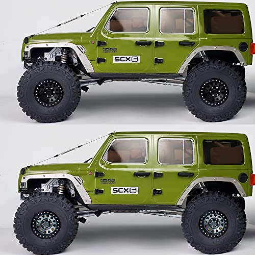 RCLIONS 4PCS Aluminum Alloy 29 RC Beadlock Wheels Rims for Axail SCX6 AXI05000 16th RC Crawler Car Titanium - Image 5