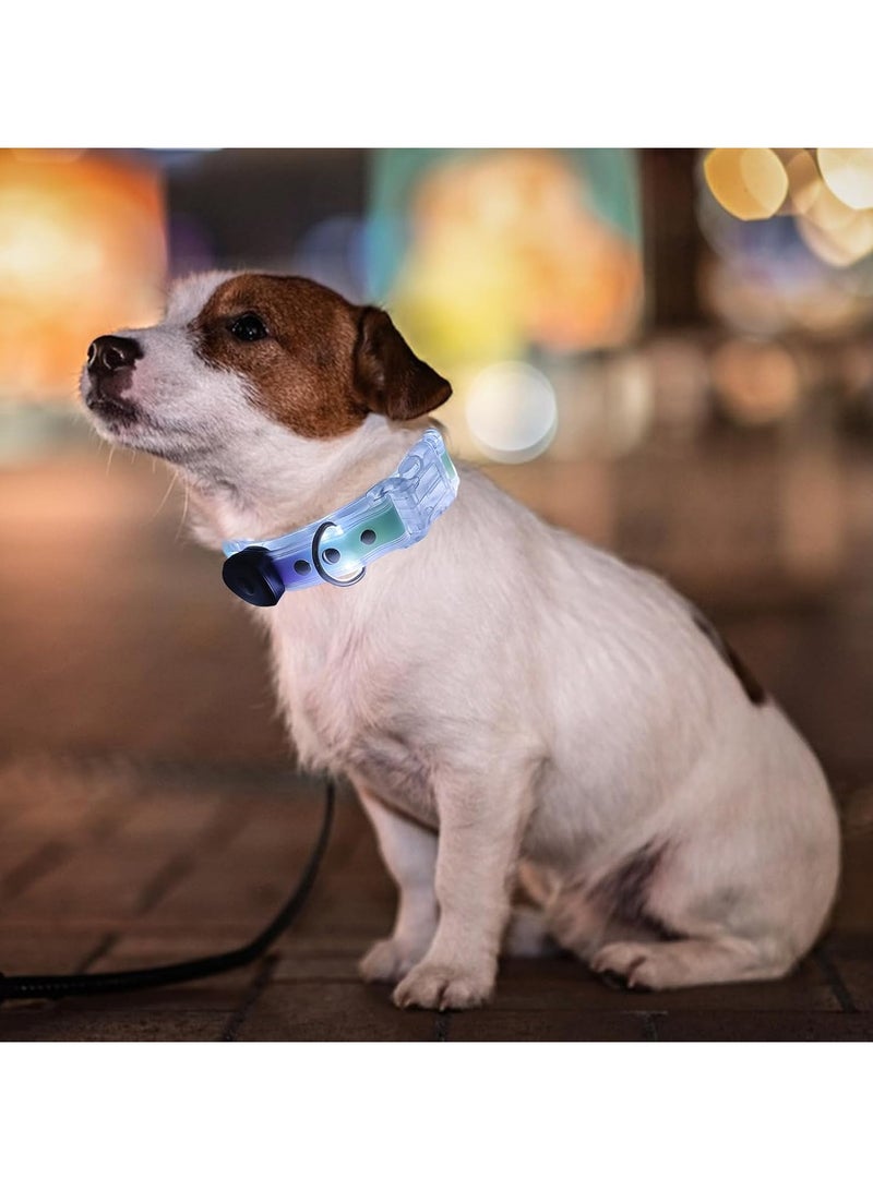 CMGTYYD Rechargeable LED Dog Collar, Adjustable Glowing Safety Necklace For Night Walking, Outdoor, Dark, And Visibility - Durable And Bright Light For Pets, Perfect For Safety  - Image 4