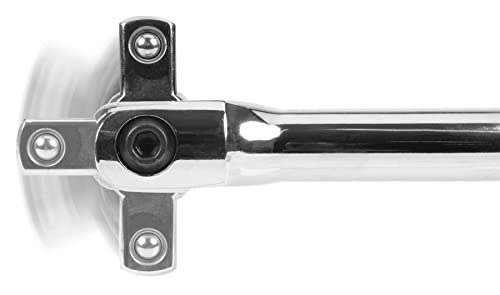 Performance Tool W38118 3/8-in Drive Flex Handle Home Improvement Hand Tool, Silver, 10-Inches - Image 3