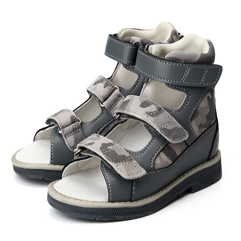 princepard Orthopedic Sandals for KidsToddlers Corrective Shoes with High Back and Ankle Arch Support