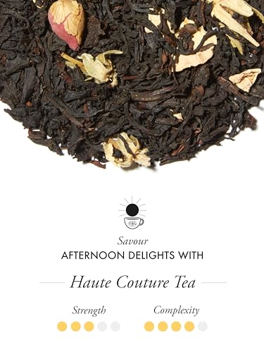 TWG Tea | Haute Couture Tea | Black Tea | Caramel & Rose | Haute Couture Tin, 100g | Gift Set - Image 2
