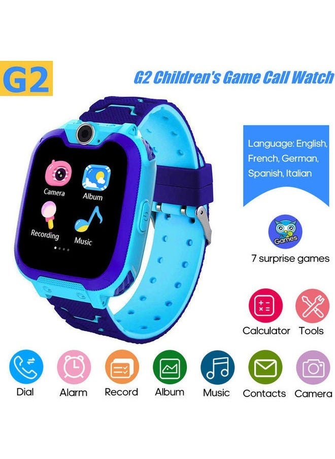 Phone Planet Kids Waterproof Anti-lost Smartwatch Blue - Image 2