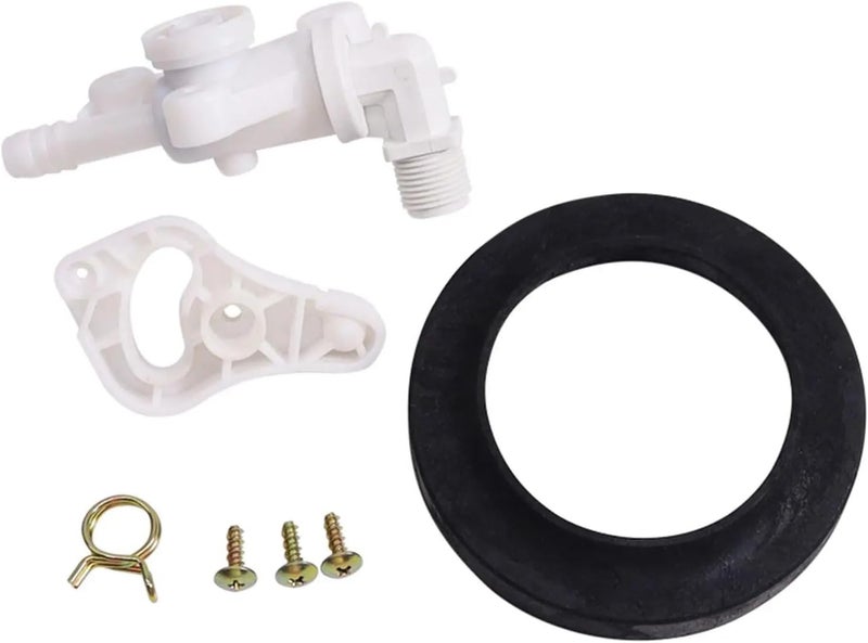 34100 Leak-Resistant Campers Toilet Water Valves Set Repair for Lite/Model Toilets Campers Water Valves Assembly - Image 4