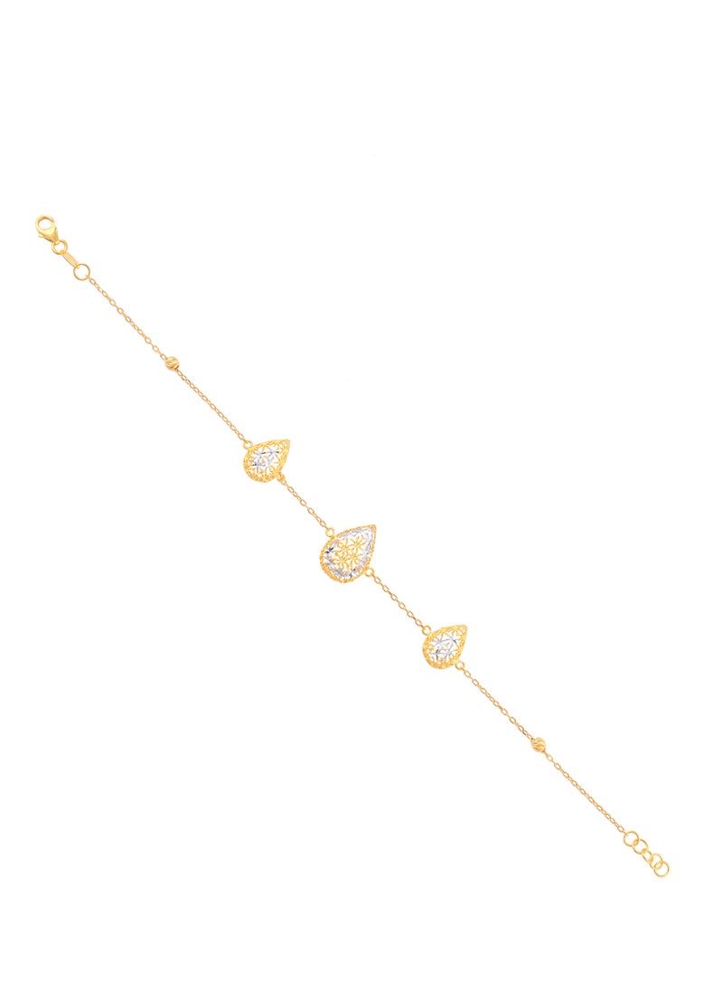BAFLEH JEWELLERY - A Dazzling 22kt Gold Bracelet Awaited by Royalty - Image 1
