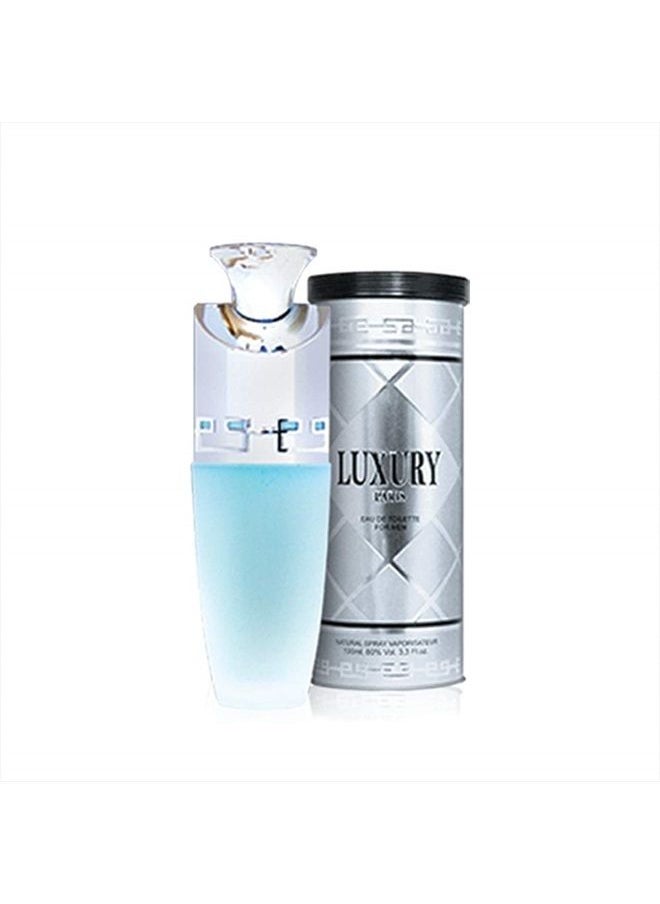 NEW BRAND Luxury Eau de Toilette Spray for Men, 3.3 Ounce 