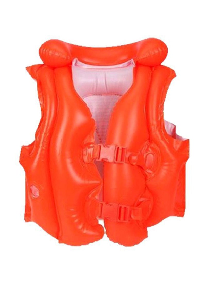 INTEX Deluxe Swim Vest - Orange 50x47cm - Image 2