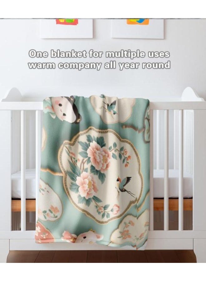 general Baby and children's cartoon flannel thin blanket (warm and comfortable, suitable for sleep, game use) 70cm*100cm - Image 5