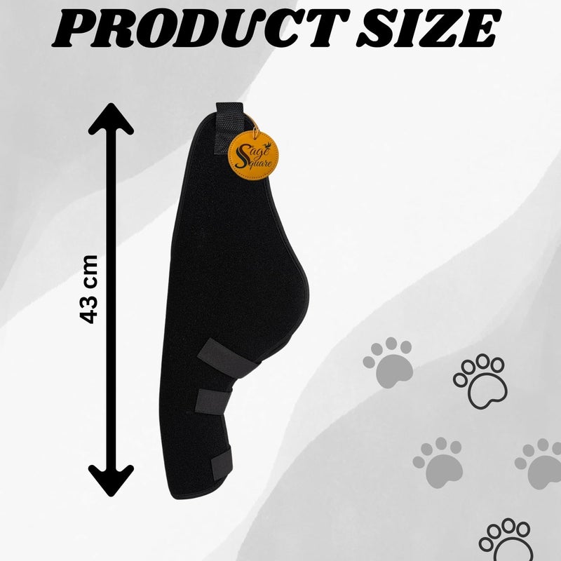 Sage Square Dog Disability Leg Support for Injured, Disabled, Elderly Dogs | Rear & Front Leg Brace for Mobility Assistance, Arthritis, Weakness, Post-Surgery Support | Comfortable Daily Use | Left - Image 3