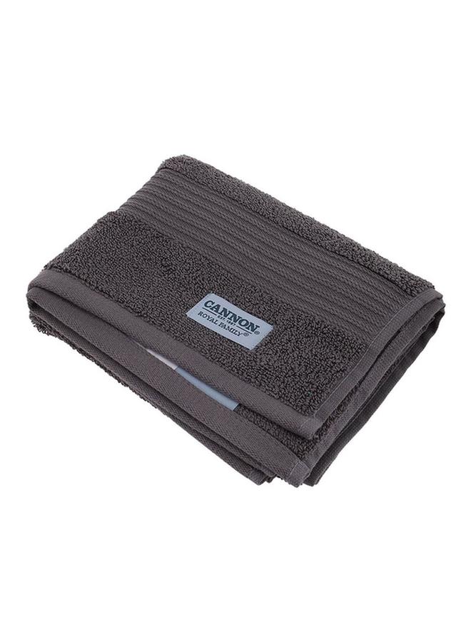 Cannon Highly Absorbent And Quick Drying Cotton Hand Towel Dark Grey 41 X 66Cm - Image 4