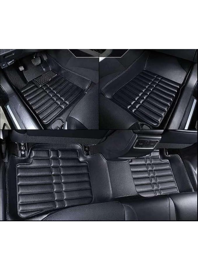 Premium 5D Car Floor Mats (3 Pieces) - Durable & Waterproof Interior Protection - Custom Fit & Anti-Slip for Daily Use - Image 2