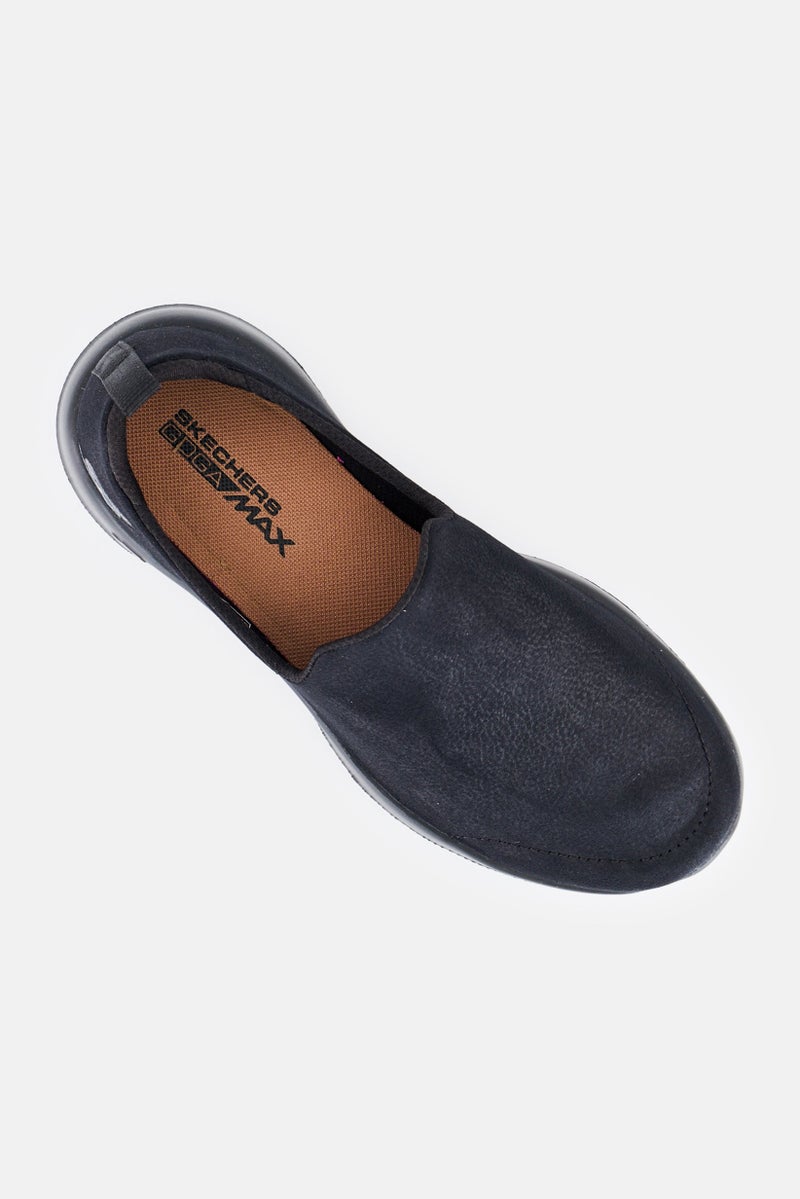 SKECHERS Women Go Walk Joy Slip On Walking Shoes, Black  - Image 3