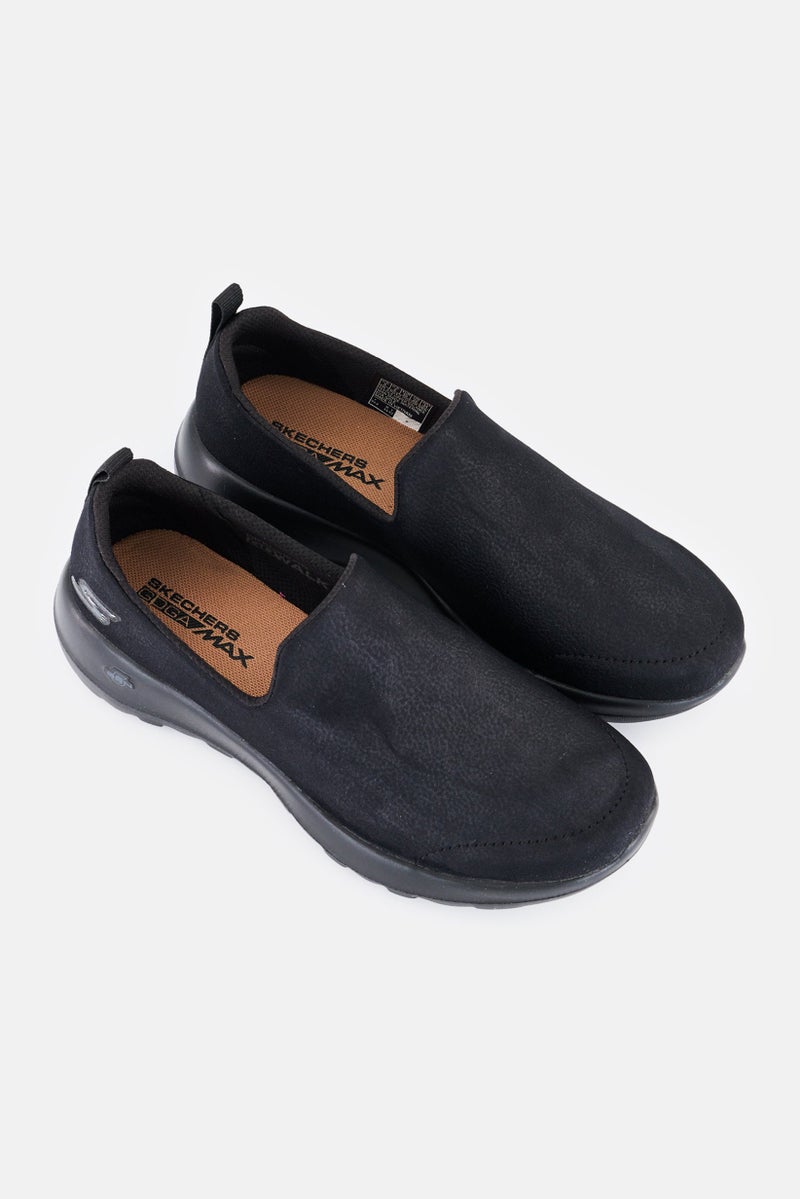 SKECHERS Women Go Walk Joy Slip On Walking Shoes, Black  - Image 2