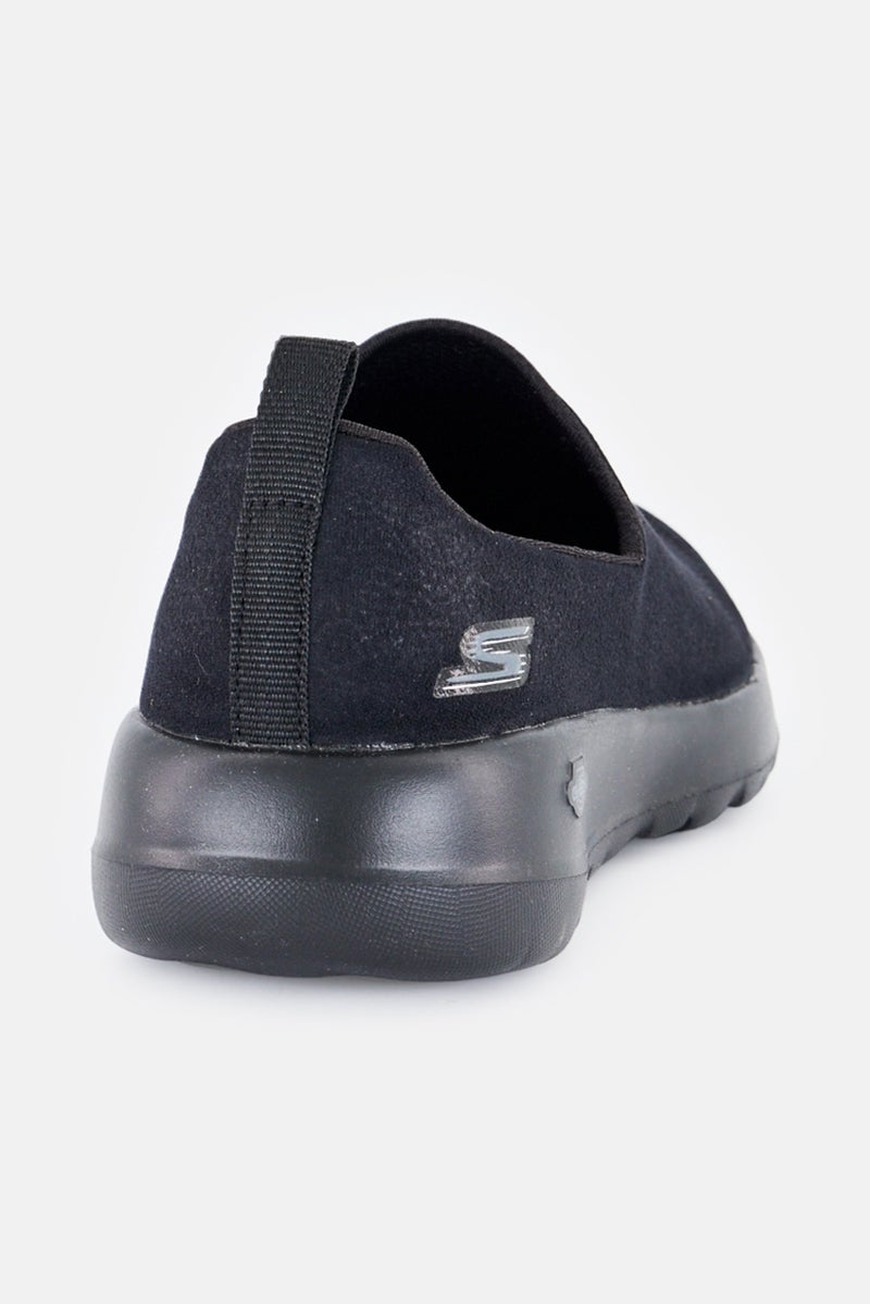 SKECHERS Women Go Walk Joy Slip On Walking Shoes, Black  - Image 4