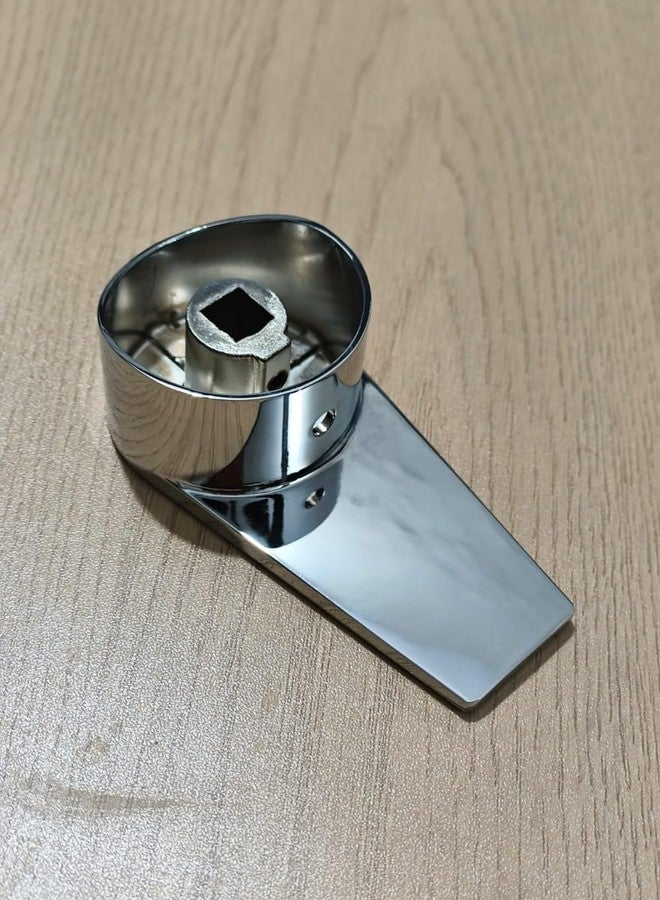 Ausam Stainless Steel 40MM Diverter Handle Suitable for Aria Model.Wall Mounted Chrome Finish with 40mm White Lever Handle Faucet for Bathroom/Kitchen Wash Basin - Image 2