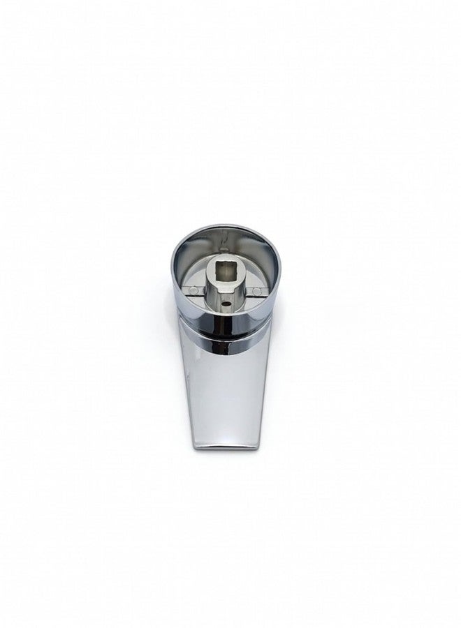 Ausam Stainless Steel 40MM Diverter Handle Suitable for Aria Model.Wall Mounted Chrome Finish with 40mm White Lever Handle Faucet for Bathroom/Kitchen Wash Basin - Image 1