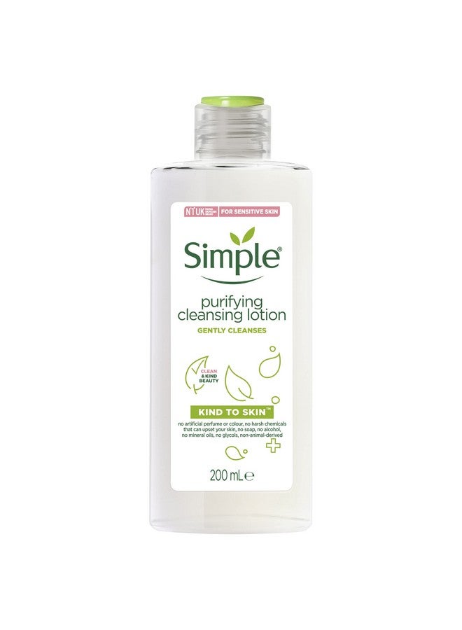 simple Kind To Skin Purifying Cleansing Lotion 200Ml - Image 1
