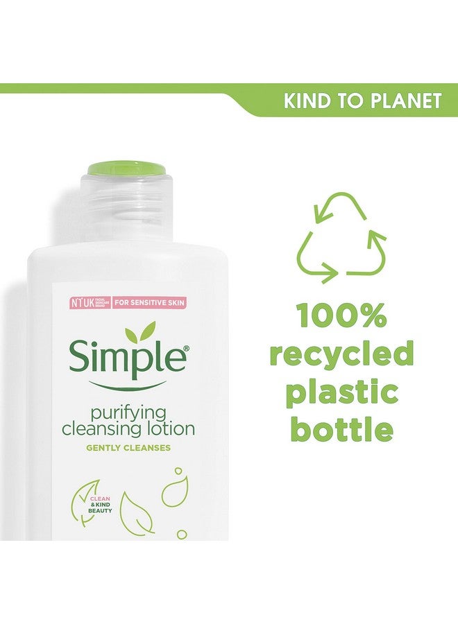 simple Kind To Skin Purifying Cleansing Lotion 200Ml - Image 3