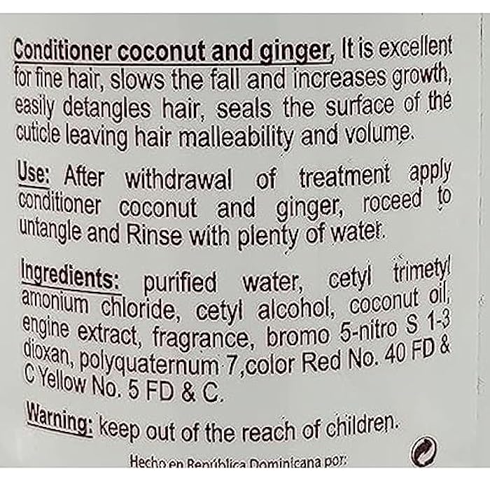 Lemuel Leche Cabra Coconut and Ginger Conditioner For Hair Loss 20oz - Image 3