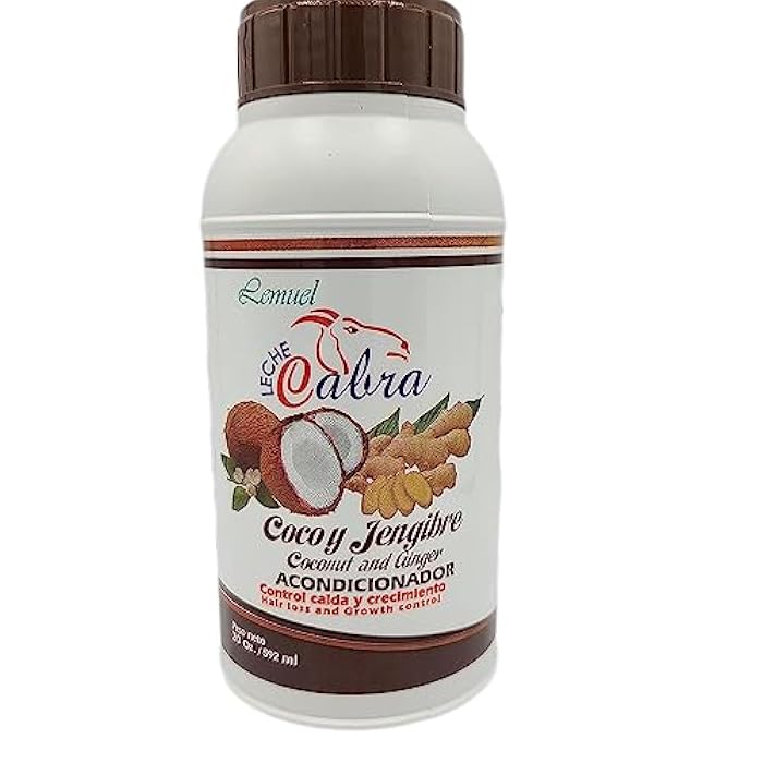 Lemuel Leche Cabra Coconut and Ginger Conditioner For Hair Loss 20oz - Image 1