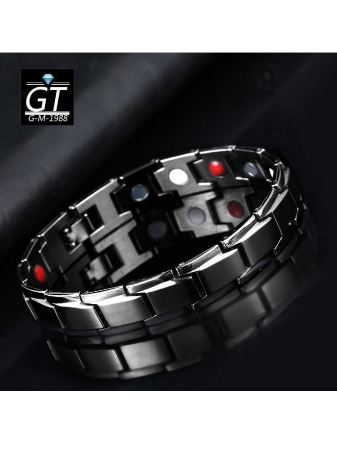 Detachable scale magnetic therapy bracelet, magnetic magnet couple bracelet 