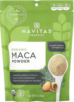 Navitas Organics Organic Maca Powder, 16 oz (454 g) 