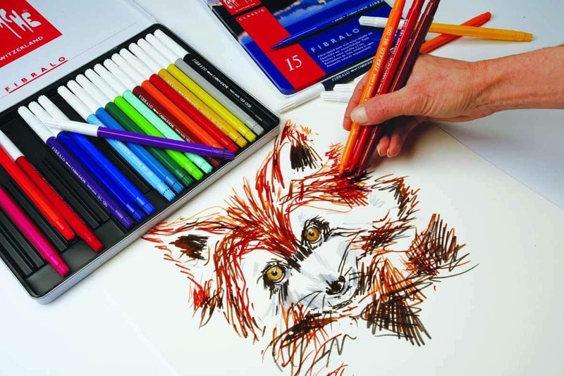 Caran D'ache Fibralo Markers, 15 (185.315) - Image 3