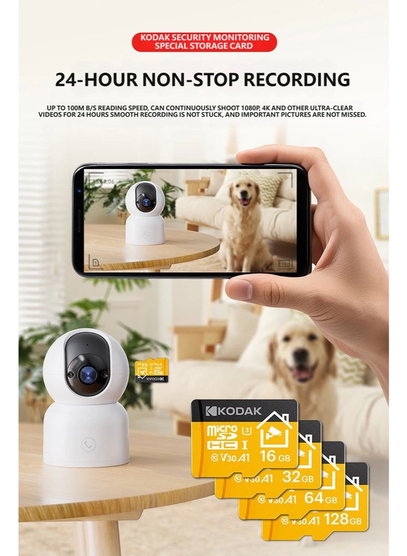 Kodak Security Surveillance Special TF Card 32G 24-hour Continuous Recording High-speed Memory Card 32 GB - Image 3