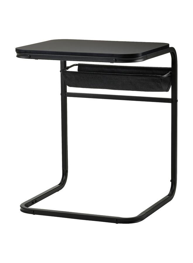 erorex Side Table, Anthracite/Dark Grey, 53X50 Cm - Image 1