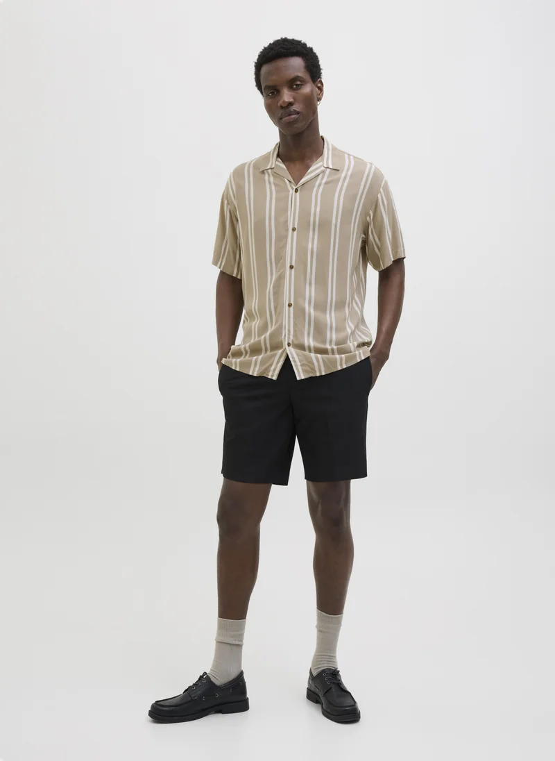 JACK & JONES  Stripped Resort Short Sleeve Shirt for Men | Best Price UAE