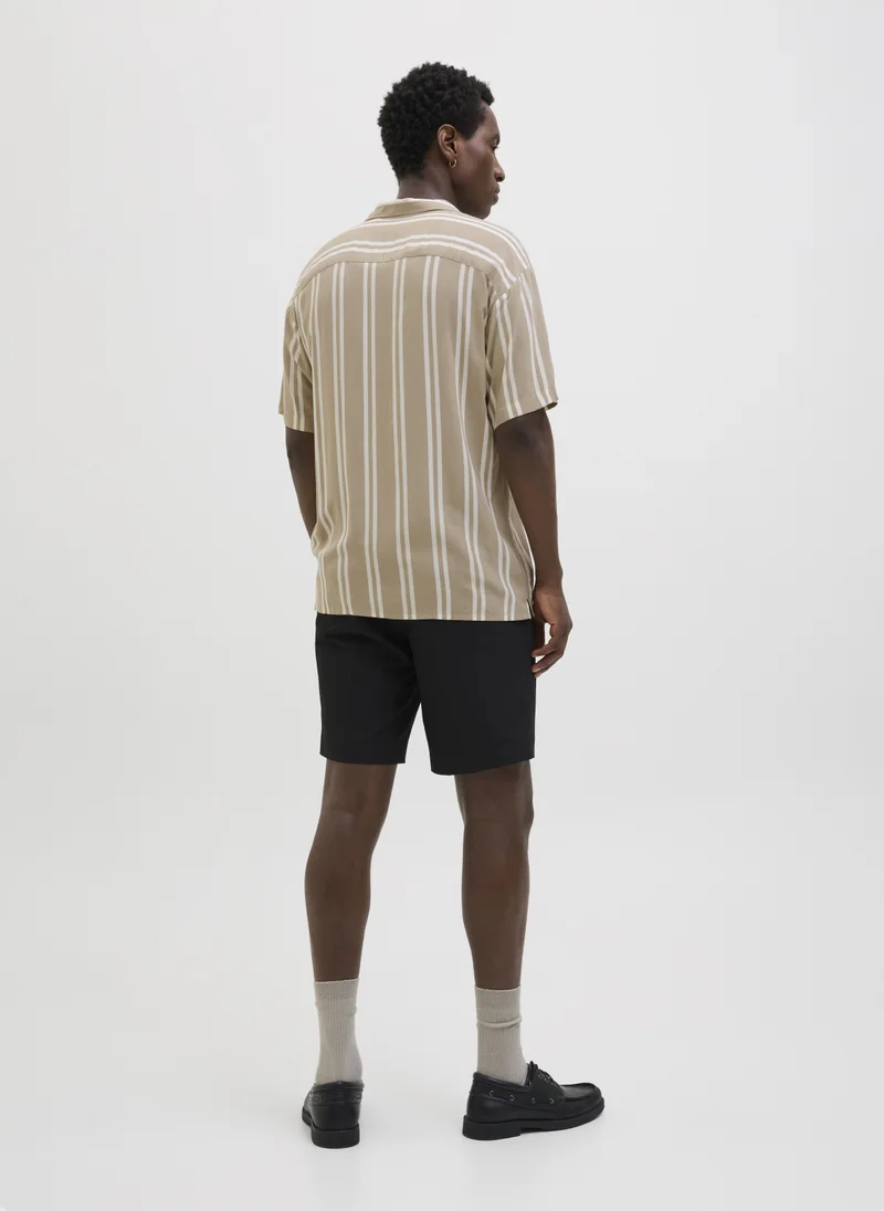جاك اند جونز Stripped Resort Short Sleeve Shirt