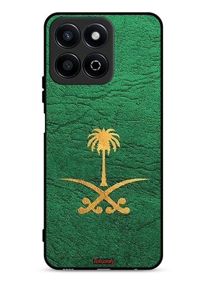 Tolwak Honor X7c 4G Protective Case Cover Kingdom Of Saudi Arabia Sign On Leather - Image 1