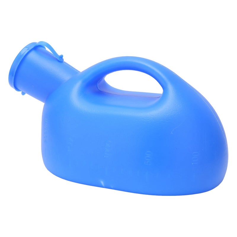 Urinal 2000ML Large Capacity Handle Design Abrasion Proof Plastic Material Male Urinal - Image 3
