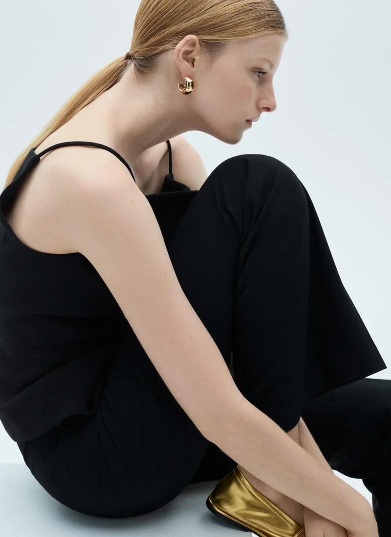 مانجو Volume Hoop Earrings