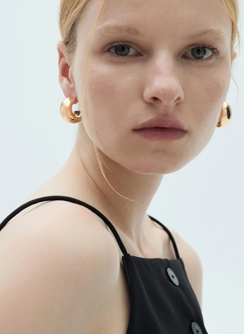 مانجو Volume Hoop Earrings