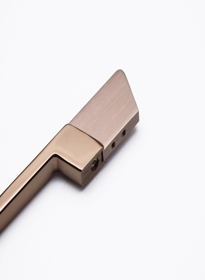 RAB Handle Zinc Kitchen and Office Drawer/Cabinet/Door/Wardrobe Furniture Handle (Code:- Hand K23, Finish:- Rose Gold, Size:- 36", Pack of 1 PCS) - Image 4
