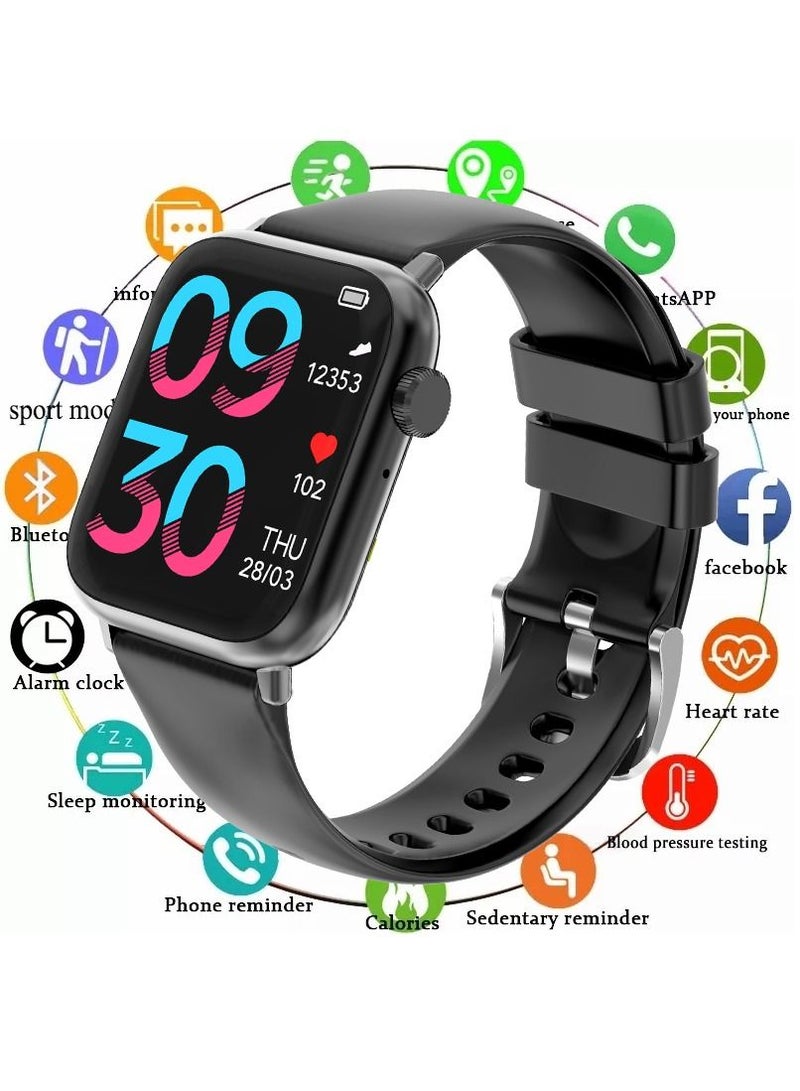 RollsTimi  Smartwatch for Men Women with Bluetooth Call, Heart Rate Sleep Fitness Tracker Notification Weather 100 Sport Modes Smartwatch for Android iOS - Image 1