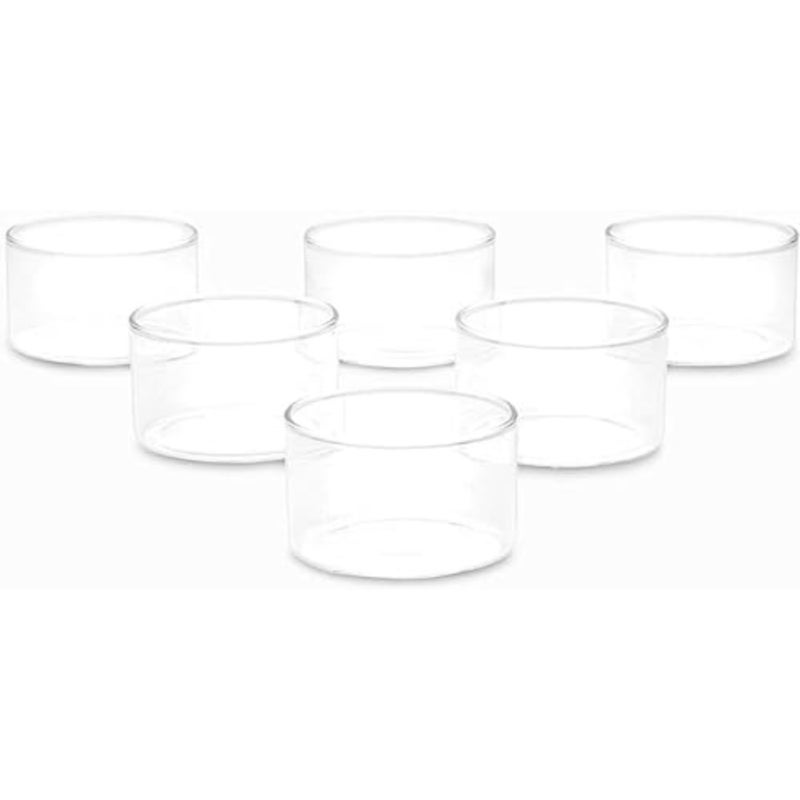 Small Glass Bowl Set 105 Ml Set Of 6, Clear, 3.5 Ounce Glass Bowls - Image 5