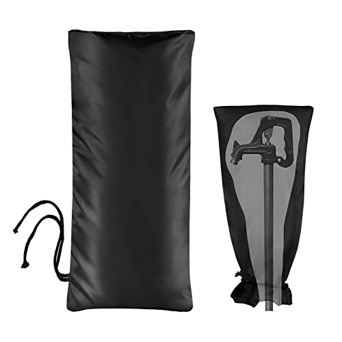 Homsky Outdoor Faucet Cover Socks for Winter Freeze Protection, Homsky 28" L x 15" W Large Faucet Covers for Outside, Reusable Outdoor Yard Spigot Cover, Antifreeze Long Water Insulated Faucet Cover Socks - Image 1
