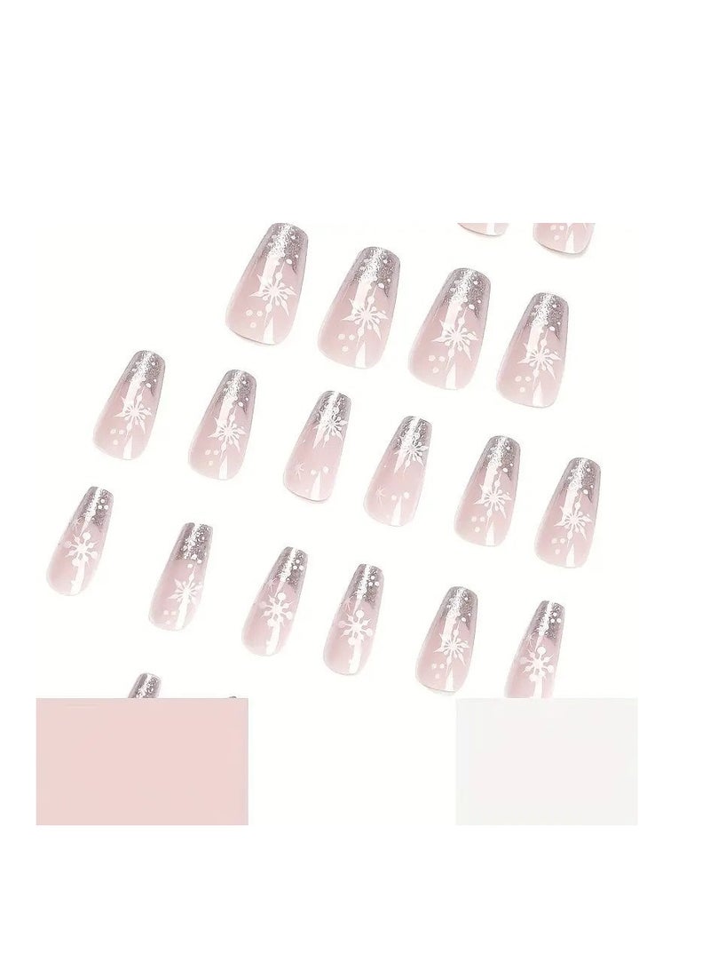 Salon Acrylic Reusable False Nails Set Double Tape and Glue Included - Image 4